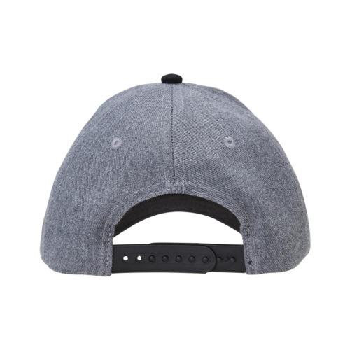 Curved Heather Cap 4399 Back