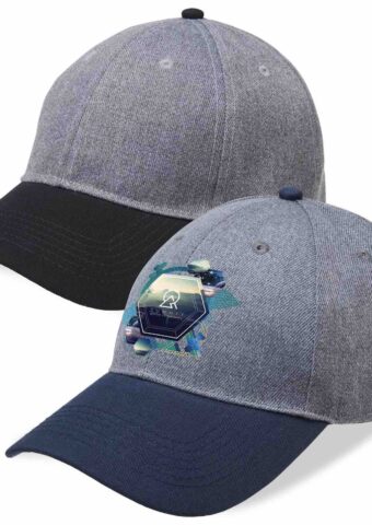 Curved Heather Cap 4399 Main