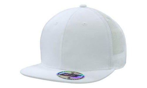 Premium American Twill with Snap Back Pro Sticker 3816 Colours White