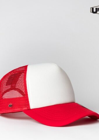 U15502 UFlex Snap Back Trucker red front