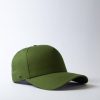 U15518 UFlex Adults Pro Style 5 Panel Snapback military green front