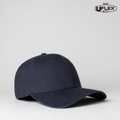 UFLEX Adults Pro Style 6 Panel Fitted Navy Front