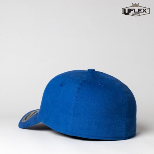 UFLEX Adults Pro Style 6 Panel Fitted Royal Back
