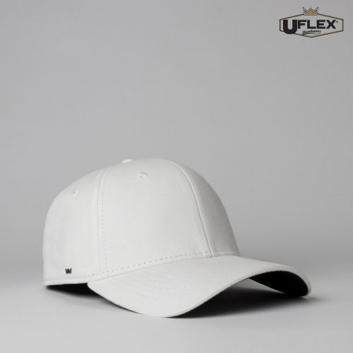 UFLEX Adults Pro Style 6 Panel Fitted White front