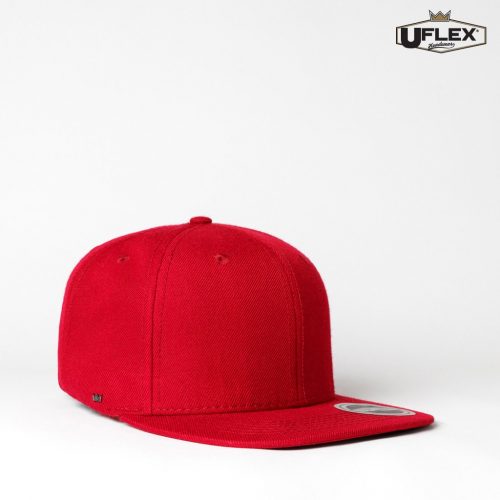 UFLEX Adults Snap Back 6 red front