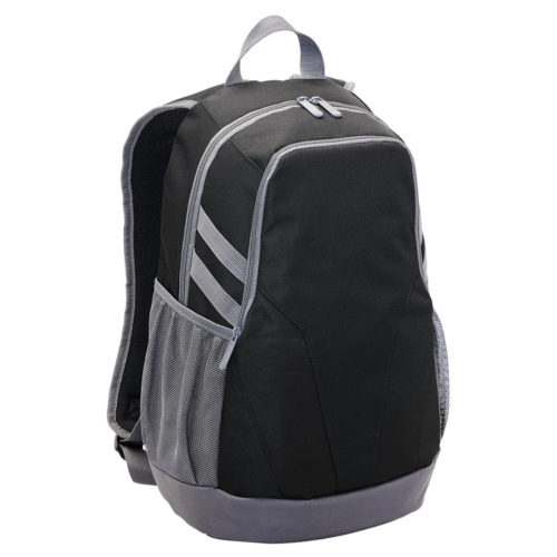 1219 Velocity Laptop Backpack Black Grey A