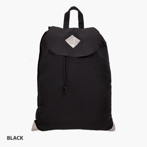 G3536 Torrent School Drawstring Backpack Black