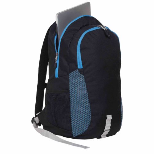 grommet backpack black cyber blue right 1