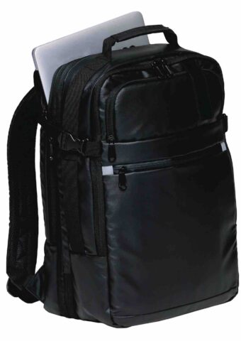 tactic compu backpack black left laptop