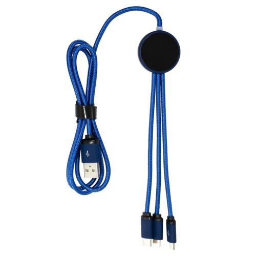 AR878 Trent 3n1 Light Up Charge Cable Blue