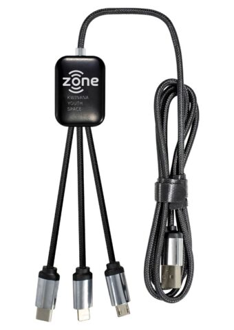 AR879 Fierra 3n1 Light Up Charge Cable A