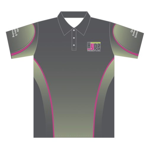 Dye Sublimated Polo Main Front