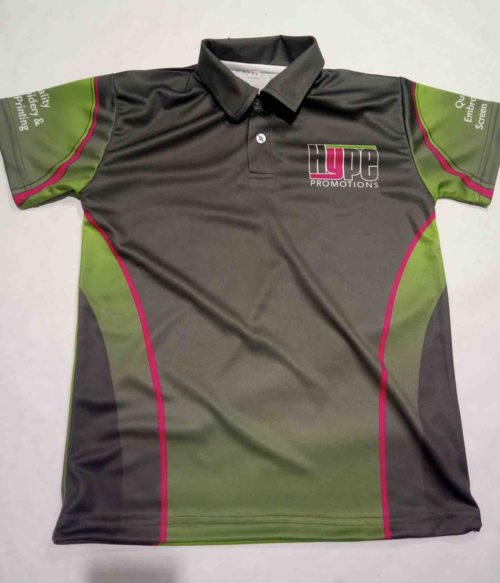 Dye Sublimated Polo Hype Front