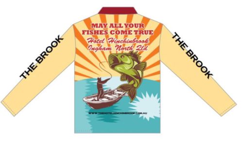 Sublimated Fishing Shirt The Brook Back