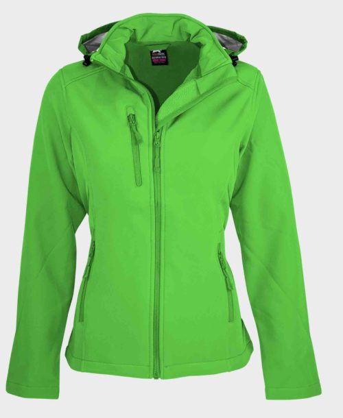 2513 Ladies Olympus Softshell Jacket green Ft