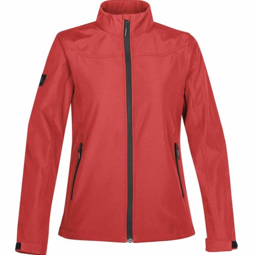 ES 1W Stormtech Womens Endurance Softshell Jacket True Red