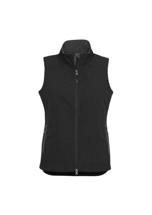 J404L Ladies Geneva Vest Black Graphite