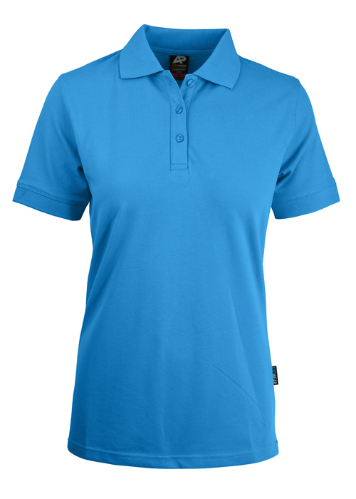 2315 Claremont Ladies Polo CYAN
