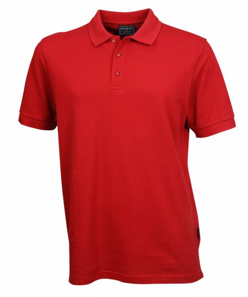 7015 Mens Traverse Polo Red