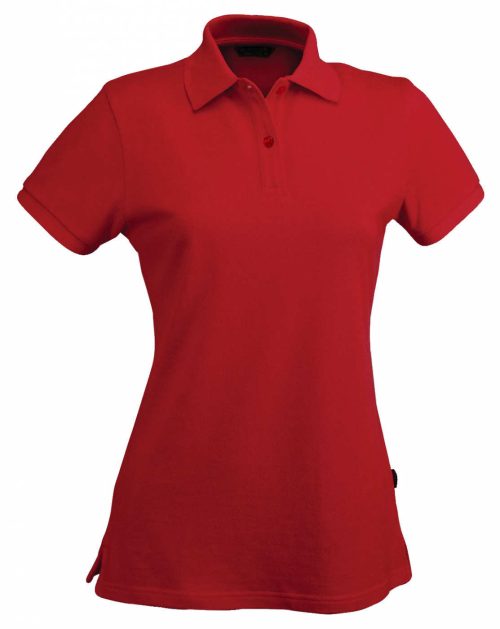 7115 Ladies Traverse Polo red