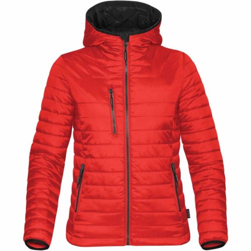 AFP 1W Womens Stormtech Gravity Thermal Jacket True Red Black