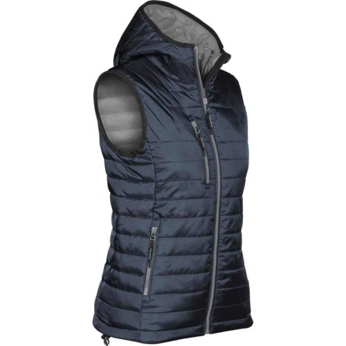 PFV 2W Stormtech Womens Gravity Thermal Vest Navy Charcoal