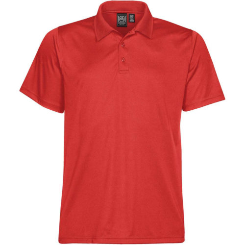 PG 1 Stormtech Mens Eclipse Pique Polo Bright Red