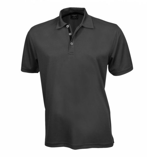 1062 Mens Superdry Polo Charcoal Black