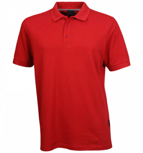 1065 Mens Oceanic Polo Red