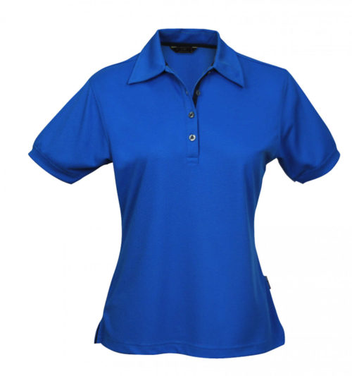 1162 Ladies Superdry Polo Royal Blue Navy