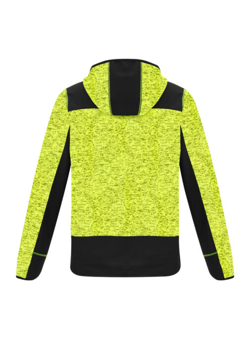 ZT360 Unisex Streetworx Reinforced Knit Hoodie Product FluoroYellow 02