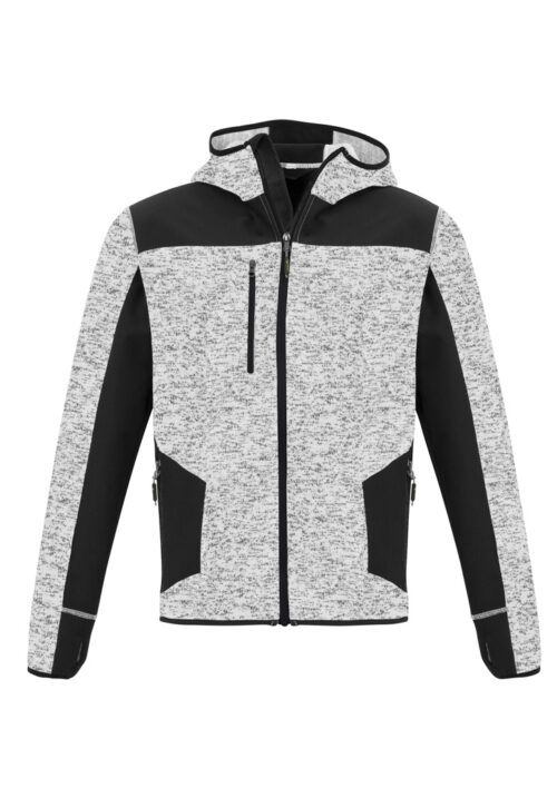 ZT360 Unisex Streetworx Reinforced Knit Hoodie Product Grey 01