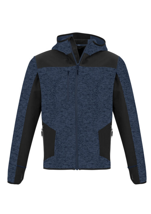 ZT360 Unisex Streetworx Reinforced Knit Hoodie Product Navy 01