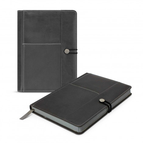 113088 Melrose Notebook Black
