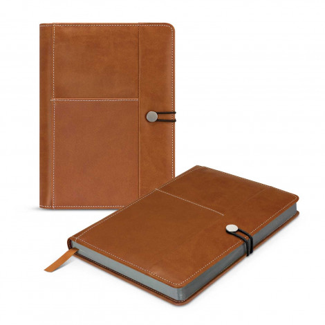 113088 Melrose Notebook Brown