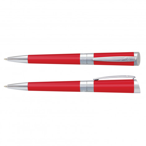 113265 Pierre Cardin Evolution Pen red silver