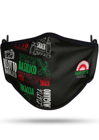 Face Mask with Pocket and Filter HarryCotta Front