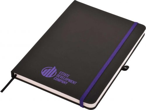 J56 Carnival Plus A5 Notepad black purple