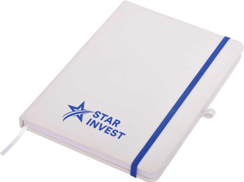 J56 Carnival Plus A5 Notepad white navy