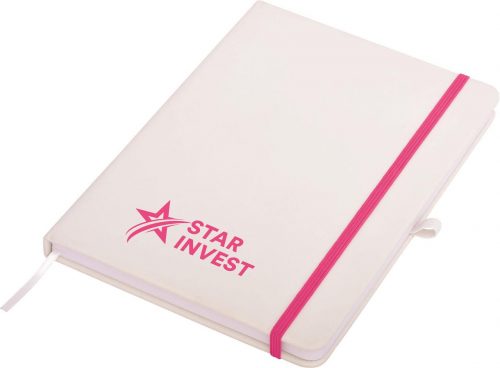 J56 Carnival Plus A5 Notepad white pink