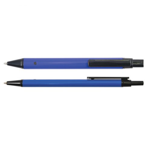 LL3290 Slalom Flat Aluminium Pen Dark Blue
