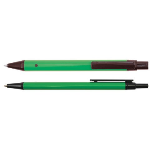 LL3290 Slalom Flat Aluminium Pen Light Green