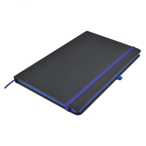 LL5089 Venture Supreme A5 Notebook Black DarkBlue