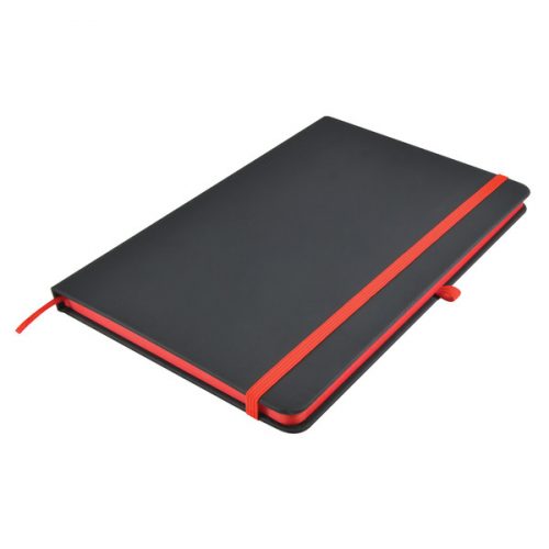 LL5089 Venture Supreme A5 Notebook Black Red