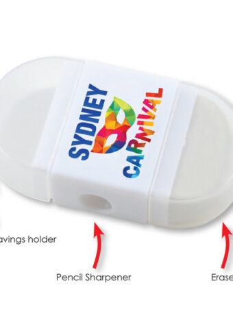 LL8493 2 in 1 Pencil Sharpener Eraser Main