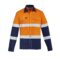 ZW520 Syzmik Lightweight Bio Motion Shirt OrangeNavy F