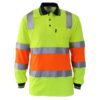 3819 DNC 2Tone Cotton Back Biomotion Tape Polo front scaled
