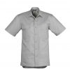 ZW120 Syzmik Light Weight Tradie SS Shirt Grey F