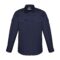 ZW400 Syzmik Mens Rugged Cooling Mens LS Shirt Navy F