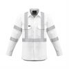 ZW621 Syzmik Bio Motion X Back Shirt White F